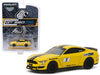 2016 Ford Shelby GT350 Triple Yellow - Ford Performance Racing School no 1 -  (Hobby Exclusive) 1/64 Greenlight - 30134