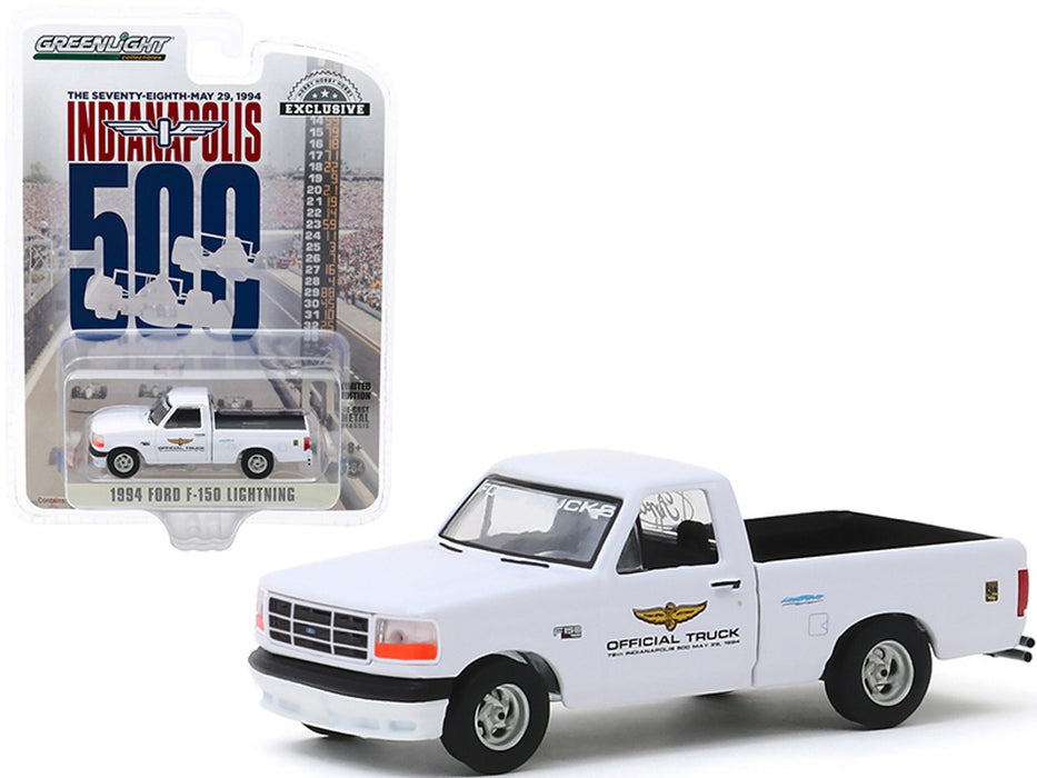 1994 Ford F-150 Lightning - 78th Annual Indianapolis 500  Official Truck - Hobby  Exclusive 1/64 Greenlight 30103 Passion D