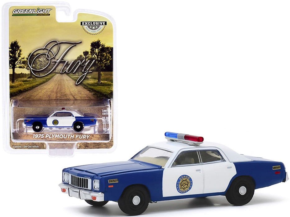 1975 Plymouth Fury - Osage County Sheriff  - Greenlight 1/64 Hobby Exclusive - 30151 - Passion Diecast 