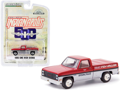 1985 GMC High Sierra 69th Annual Indianapolis 500 Official Truck  - greenlight 1/64  Hobby Exclusive - 30202