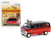 1969 Ford Club Wagon Ambulance - Chicago Fire Department - Hobby Exclusive - 1/64 Greenlight 30242