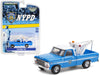 1987 GMC Sierra K2500 with Drop in Tow Hook - - New York City Police Dept (NYPD) - Hobby Exclusive -1/64 Greenlight - 30236