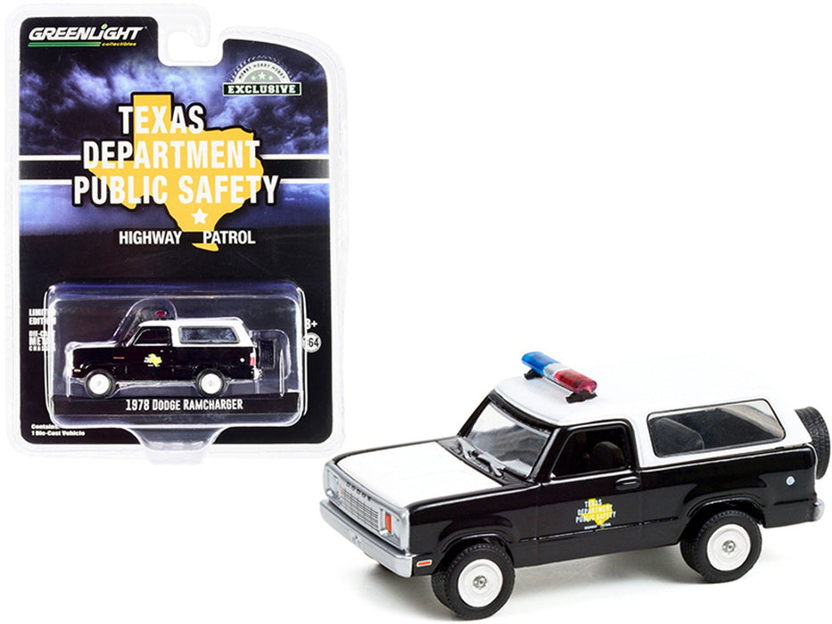 1978 Dodge Ramcharger Texas Department of Public Safety  Hobby Exclusive - 1/64 Greenlight - GL-30302