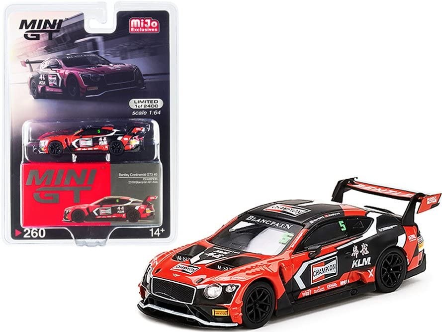   Bentley Continental GT3 n°5  CHAMPION 2018 Blancpain GT Asia - MGT00260 - Passion Diecast 