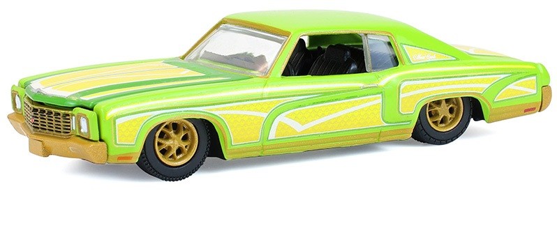1970 Chevrolet Monte Carlo Lowrider - Michael Heralda Special Edition - Hobby Exclusive - 1/64 Greenlight - 2020002