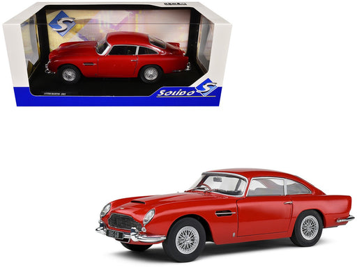 Aston Martin DB5 - Rouge métallisé - 1964 - Solido - 1/18 - S1807103 - Passion Diecast 