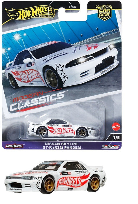 Car Culture 2024 E - Nissan Skyline GT-R (R32) Pandem - Modern Classics - Hot Wheels 1:64 - HRV68 - Passion Diecast