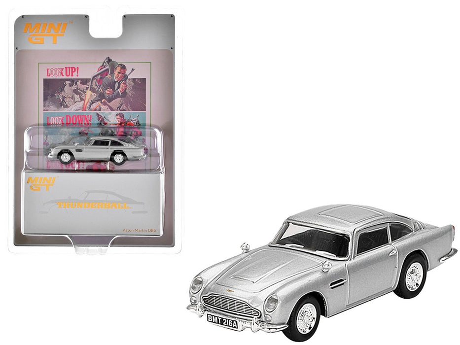 Aston Martin DB5 James Bond 007 Thunderball - English Packaging - Mini GT - 1:64 - MGT00901-007E Passion Diecast