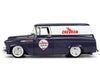 1957 Chevrolet Suburban with Chevron Gas Pump – Blue – Just Trucks - Jada - 1/24 -  35044
