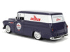 1957 Chevrolet Suburban with Chevron Gas Pump – Blue – Just Trucks - Jada - 1/24 -  35044