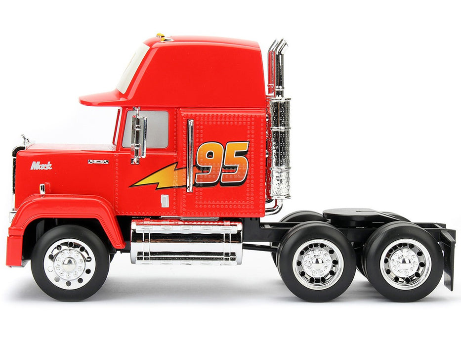 Mack Truck no95 Red Cars 2006 - Hollywood Rides - Jada - 1/24 - 98103
