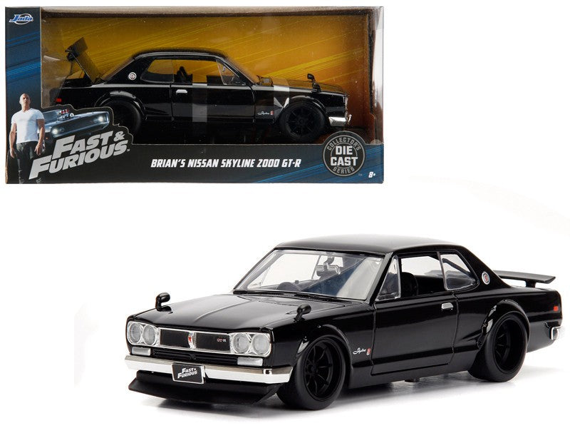 1/24 Fast & Furious - Brian's Nissan Skyline 2000 GT-R JD-99686 JADA PASSION DIECAST