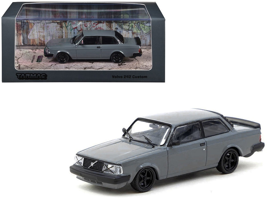 Volvo 242 Custom - Grey - Tarmac Works - 1/64 - T64R-050-GRY