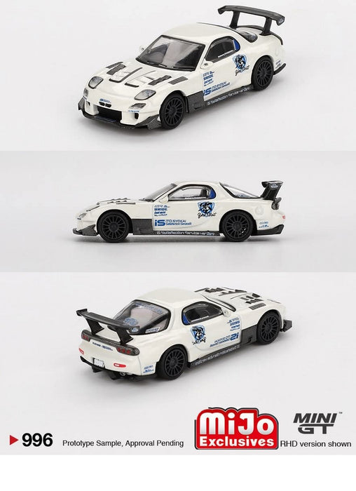 Mazda RX-7 (FD3S) Itosyoukai Rei-gouki with RE Amemiya - Mini GT - 1:64 - MGT00996 Passion Diecast