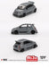 Abarth 595 LB-WORKS x Abas Works Grey - Mini GT - 1:64 - MGT00995 Passion Diecast