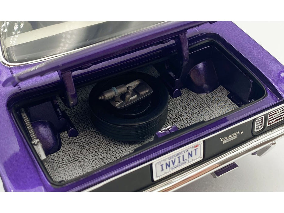 1971 383 Plymouth Cuda HT in Violet Limited Edition - Estimated Production 400 Pieces - ACME - 1/18 - A1806135