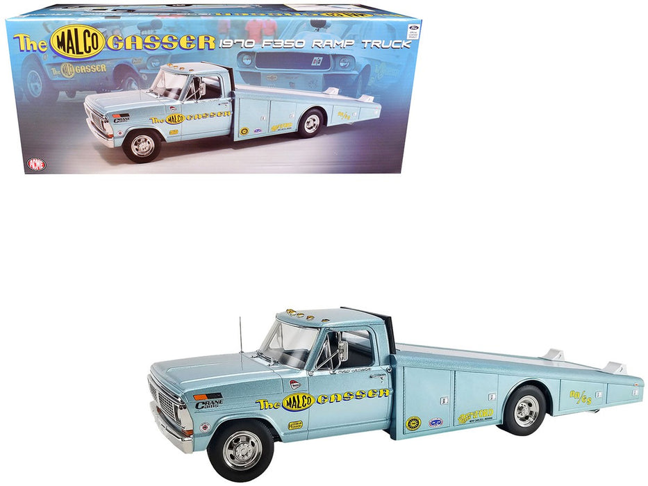 The Malco Gasser - 1970 Ford F-350 Ramp Truck Limited - Estimated Production 504 Pieces - ACME - 1/18 - A1801421