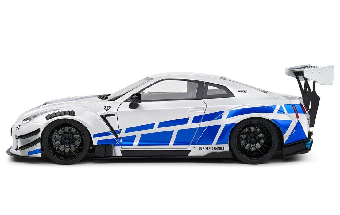 Nissan GT-R (R35) W/ Liberty Walk Body kit 2.0 2024 - Solido - 1/18 - S1805816 - Passion Diecast 