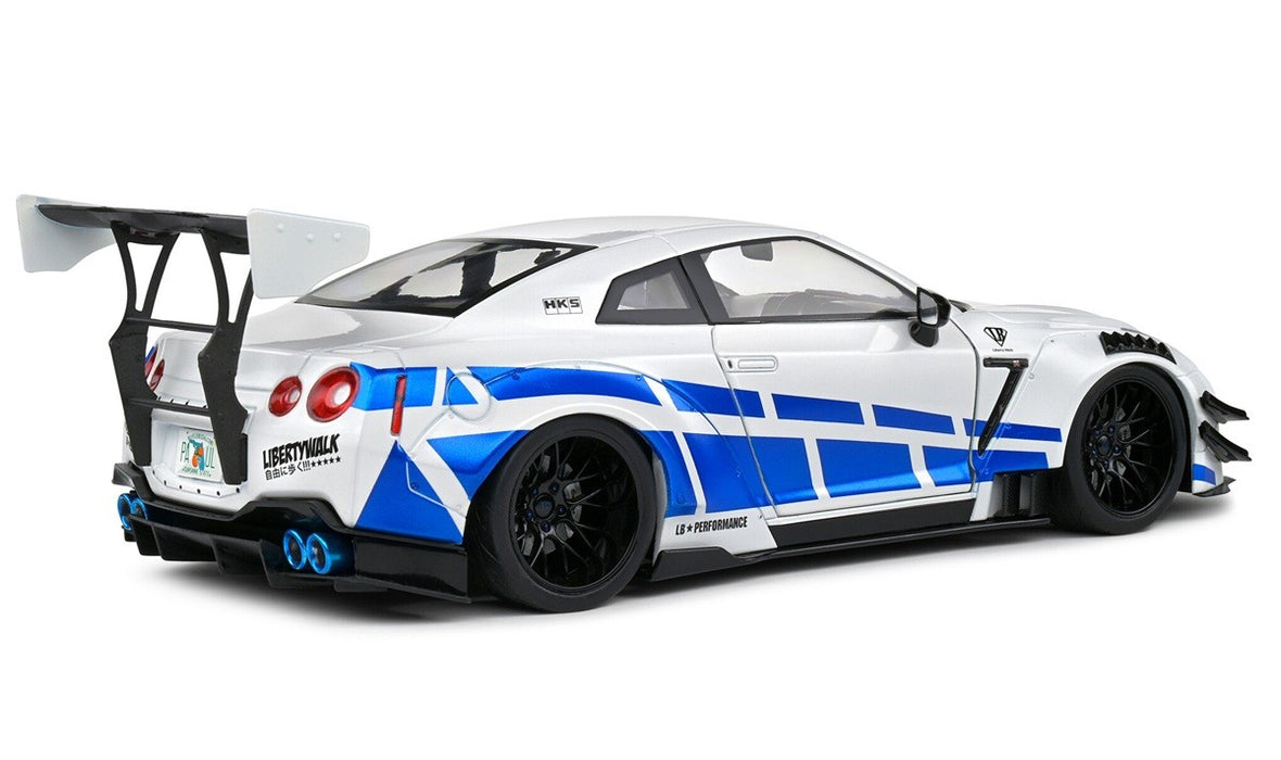 Nissan GT-R (R35) W/ Liberty Walk Body kit 2.0 2024 - Solido - 1/18 - S1805816 - Passion Diecast 