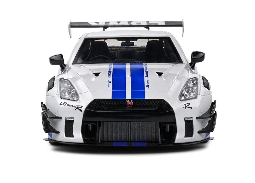 Nissan GT-R (R35) W/ Liberty Walk Body kit 2.0 2024 - Solido - 1/18 - S1805816 - Passion Diecast 
