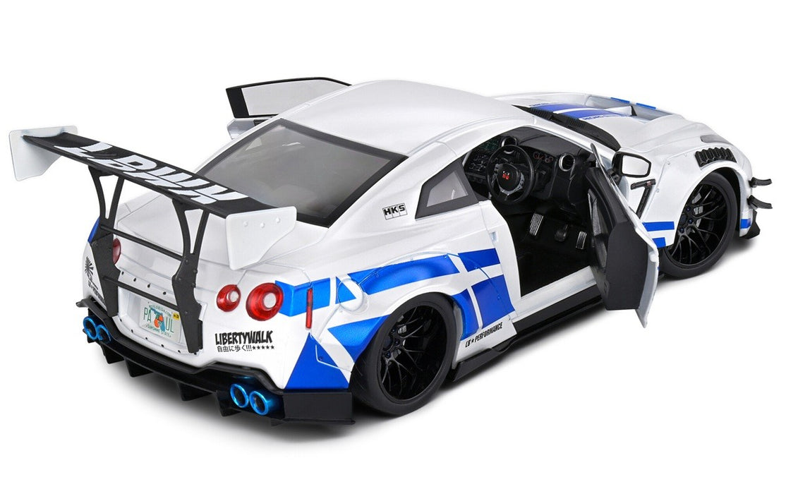 Nissan GT-R (R35) W/ Liberty Walk Body kit 2.0 2024 - Solido - 1/18 - S1805816 - Passion Diecast 