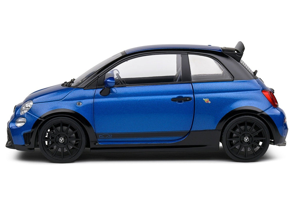 Fiat F595 Abarth Tributo 131 Rally 2022 Bleu - Solido - 1/18 - S1811303 - Passion Diecast 