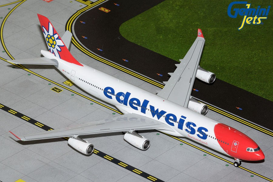 Edelweiss Air Airbus A340-300 / HB-JMG / Gemini 1:200 / G2EDW1354