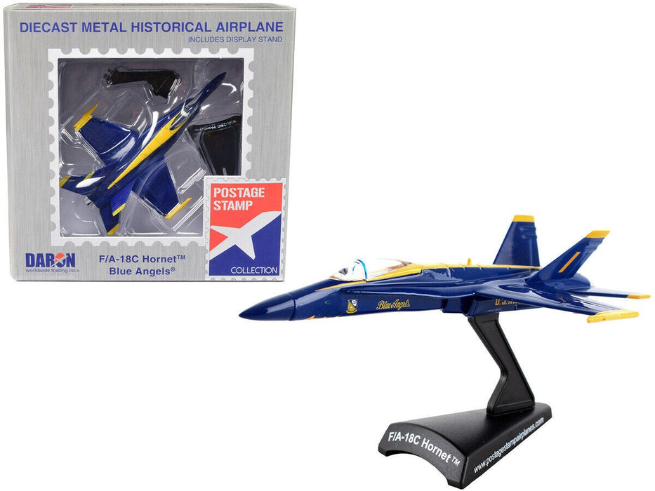 F/A-18C HORNET BLUE ANGELS Postage Stamp  1/150  PS5338-1  Passion Diecast 