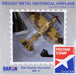 Hawker Hurricane RAF - 1/100 - POSTAGE STAMP PS5340-3 Passion diecast 