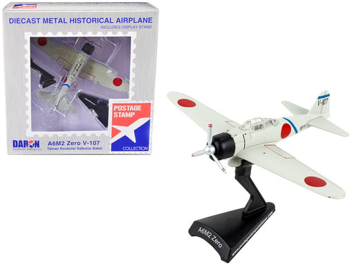 Mitsubishi Mitsubishi A6M2 Zero-Sen/Zeke - IJNAS, V-107, Japan - Saburo Sakai - 1/97 - Postage Stamp PS5343-4 Passion Diecast 