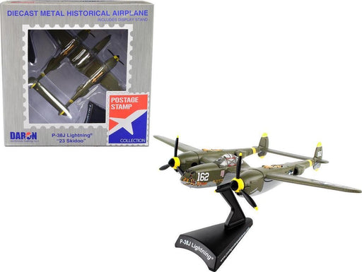 Lockheed P-38 Lightning 23 SKIDOO Postage Stamp  1/115 PS5362-4 Passion Diecast 