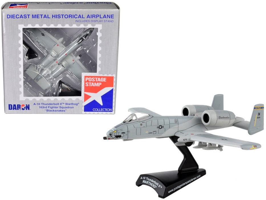 Fairchild A-10 WARTHOG Blacksnakes 163 FS INDIANA ANG POSTAGE STAMP 1/140  PS5375-3 Passion Diecast 