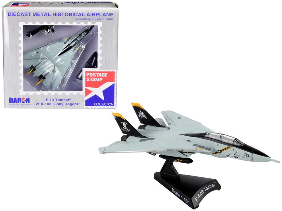 Grumman F-14 Tomcat VF-103 JOLLY ROGERS POSTAGE STAMP PS5383-3  1/160  Passion Diecast 