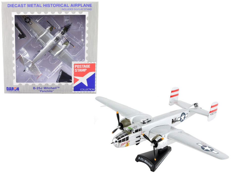 North American B-25 J  Mitchell Panchito Postage Stamp  1/100 PS5403-4 Passion Diecast 