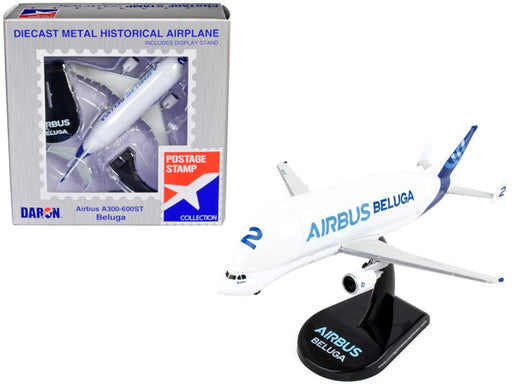 Airbus A300-600ST Beluga - POSTAGE STAMP 1/400 PS5822-1 - Passion Diecas 