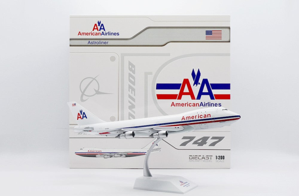 American Airlines Boeing 747-100 / N743PA /  JC Wings 1:200 /  XX20292