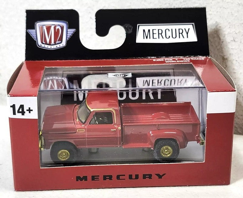 CHASE CAR 1967 Mercury M-100 4X4 Pickup - Auto-Thentics Release 95 - M2 Machine - 1:64 - 32500-95 BGR
