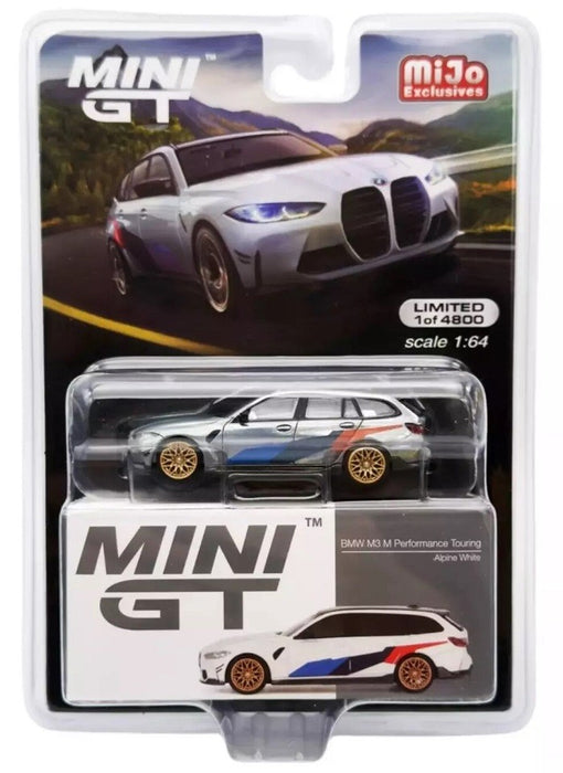 CHASE CAR BMW M3 M Performance Touring Alpine White - Mini GT - 1:64 - MGT00776GR