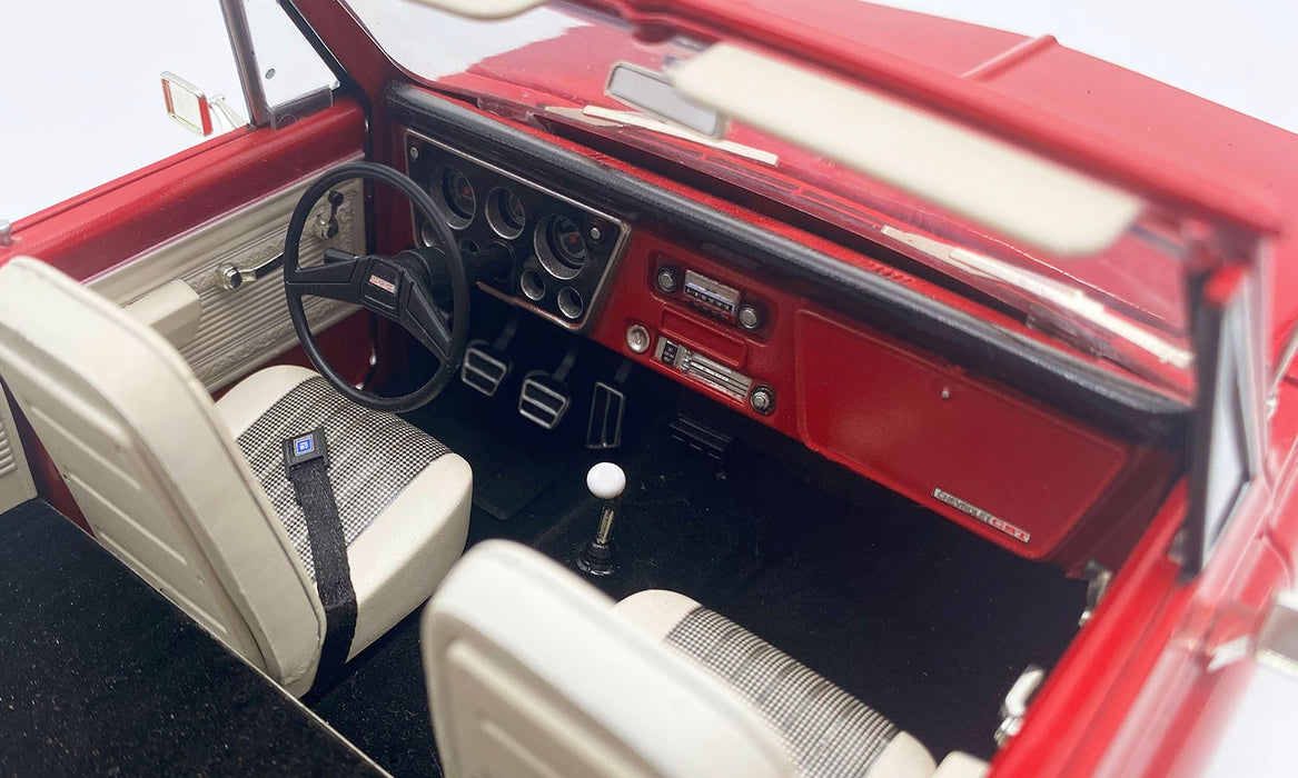 1970 GMC Jimmy in Red with White top - Slammed Custom - Estimated Production 402 pcs - ACME - 1/18 - A1807715