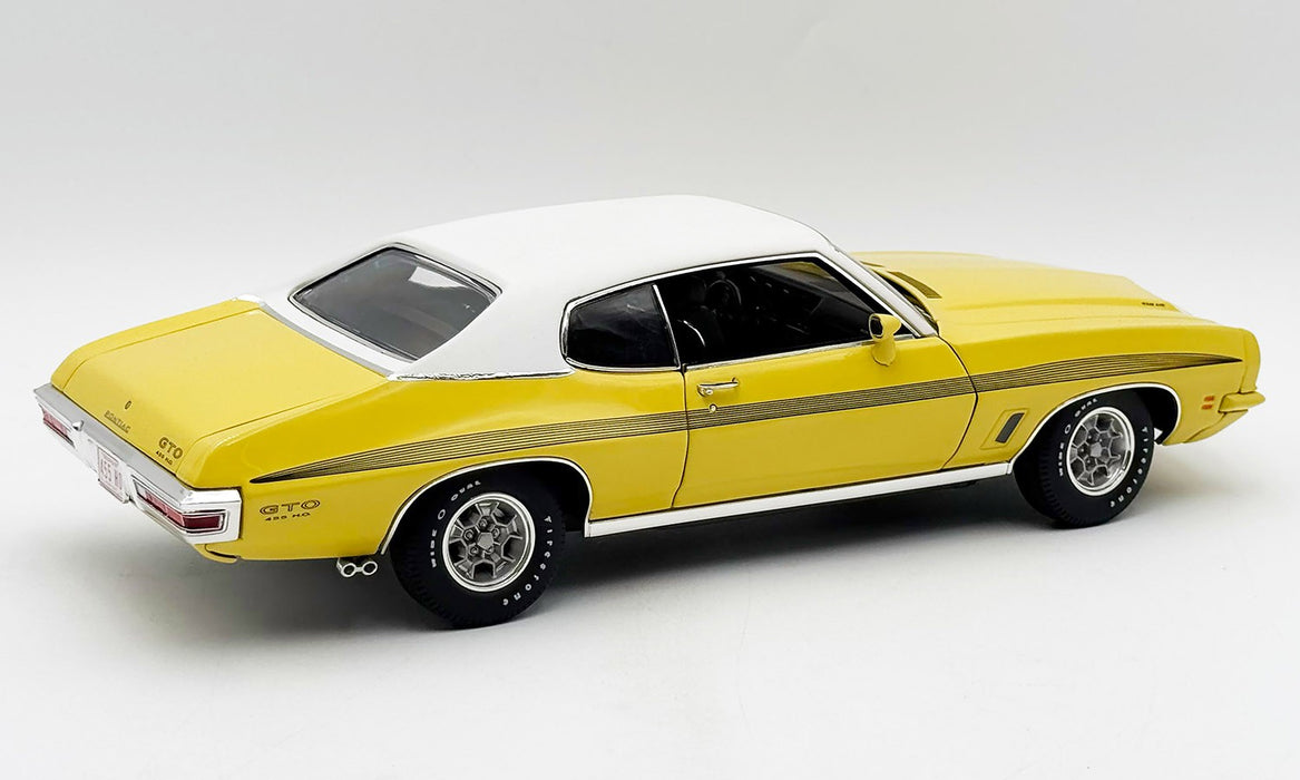 1972 Pontiac GTO LeMans in Monarch Yellow Limited Edition - Estimated Production 500 Pieces - ACME - 1/18 - A1801227