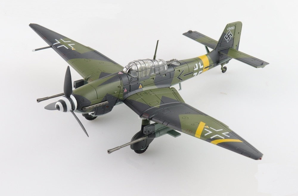 (Preorder) Junkers Ju 87G Stuka / Luftwaffe 10.(Pz)/SG 2 Immelmann, Hans Rudel, Slovakia, 1944 / Hobby Master 1:72 HA0120