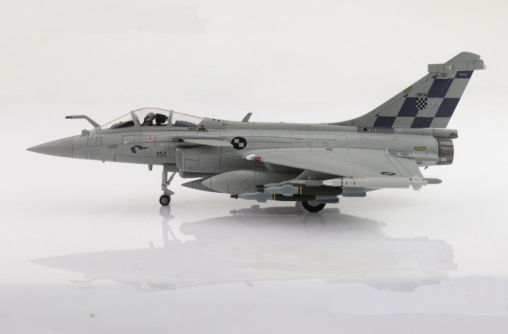 (Preorder) Dassault Rafale EC / Croatian Air Force, no. 151, France, 2024 / Hobby Master 1:72 HA9614
