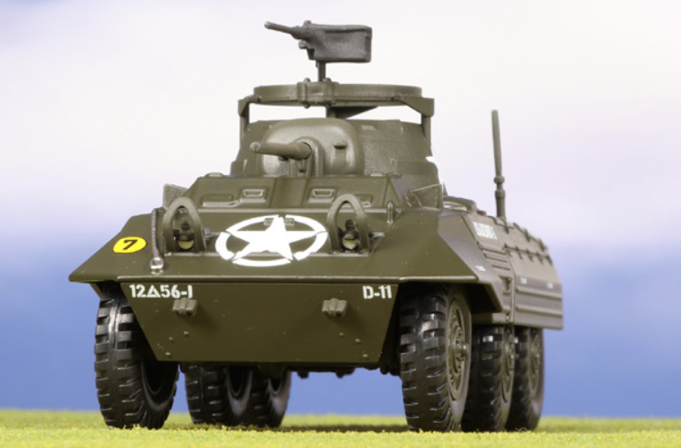 (Web only) 1/43 M8 Greyhound Armored Car US Army, 1943 / AFV 24216-43