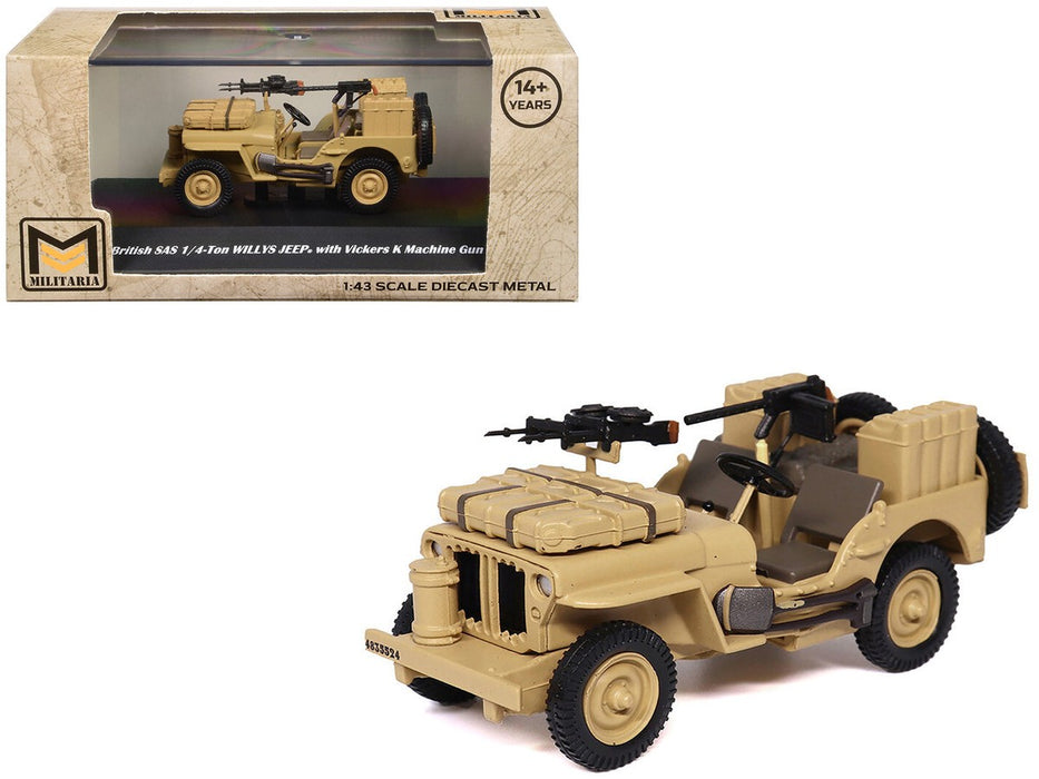 1/43 Willys Jeep British Army SAS, 1942 /  AFV 24212-42