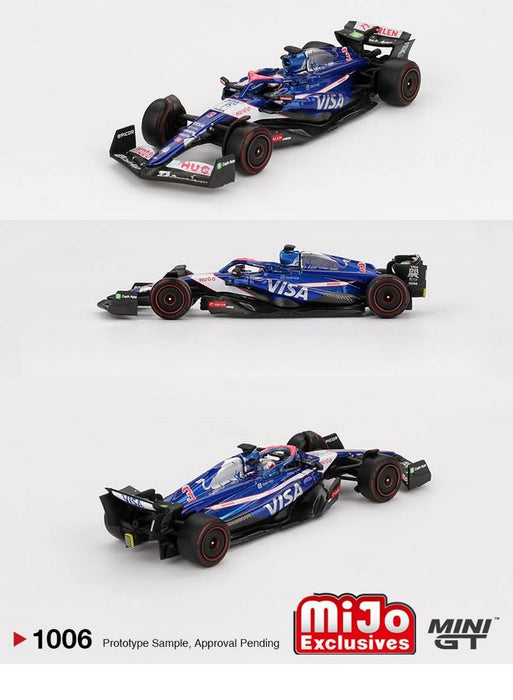 RB VCARB 01 No.3 Daniel Ricciardo 2024 F1 2024 Bahrain GP - Mini GT - 1:64 - MGT01006 Passion Diecast