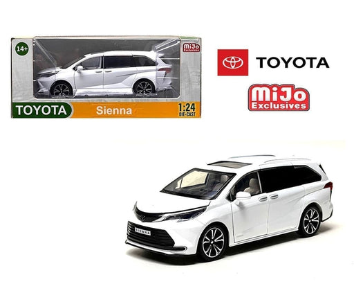 Toyota Sienna Mini Van - White  - Mijo Exclusive 1/24 - H08111 WH