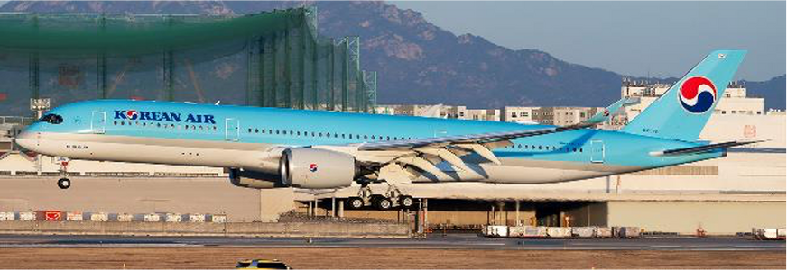 Korean Air Airbus A350-900XWB / HL8598 / JC Wings / 1:400 / SA4088 ...