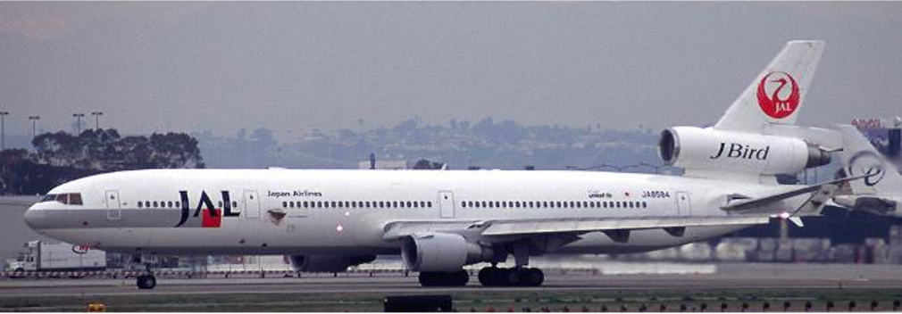 Japan Air Lines McDonnell-Douglas MD-11 "J-Bird" / JA8584 /  JC Wings / 1:400 / XX40373