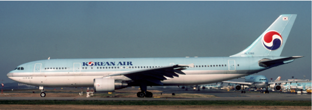 Korean Air Airbus A300-600R / HL7280 /  JC Wings / 1:400 / XX40437
