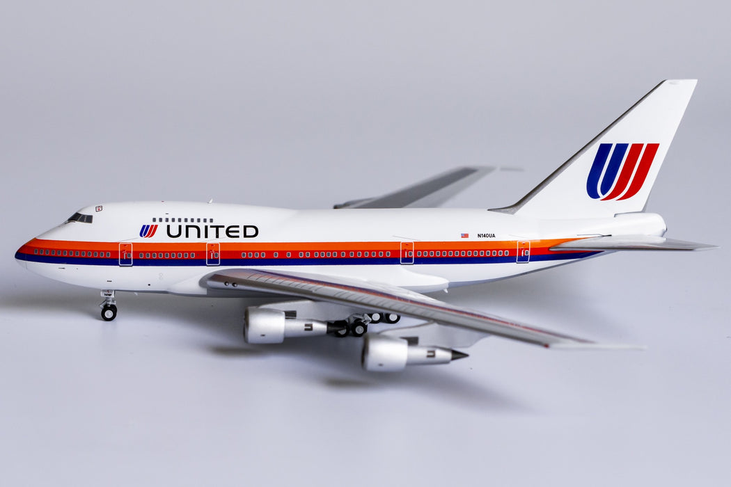 United Airlines Boeing 747SP "Saul Bass" / N140UA  /  NG Models 1:400 / NG07013